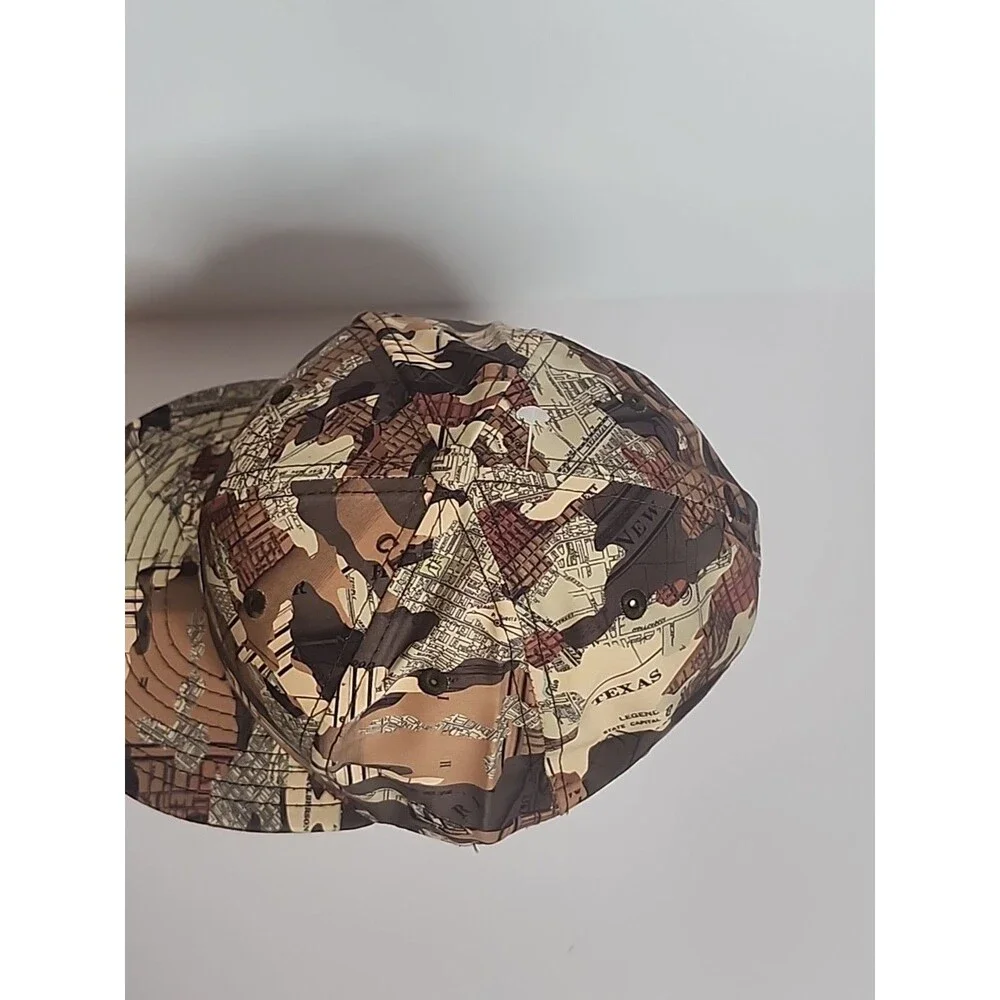 Crooks & Castles 59Fifty New Era Hat Fitted Cap Camouflage USA Brown Tans New